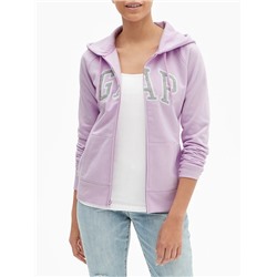 Gap Logo Zip Hoodie In Fleece