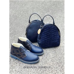 AB.Zapatos 4525 marino+СУМКА НА ВЫБОР