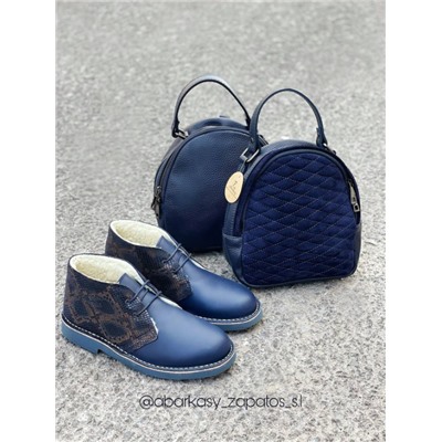 AB.Zapatos 4525 marino+СУМКА НА ВЫБОР