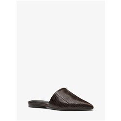 MICHAEL KORS COLLECTION Darla Snakeskin Mule