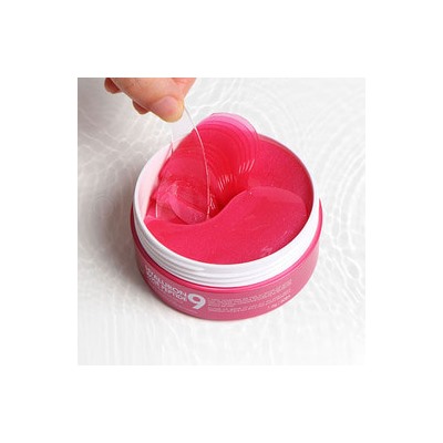 Hyaluron Rose Peptide9 Ampoule Eye Patch, Увлажняющие и питательные патчи с экстрактом розы