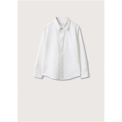 Camisa algodón lino -  Niño | MANGO OUTLET España