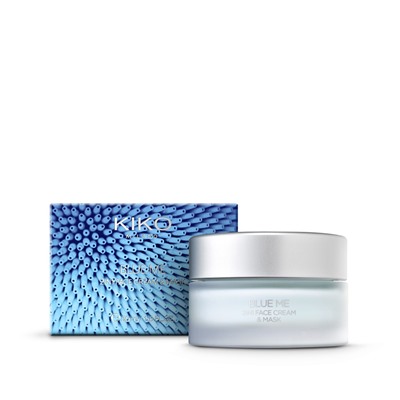 blue me 2-in-1 face cream & mask