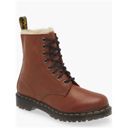 1460 Serena Faux Fur Lined Leather Boot (Women)