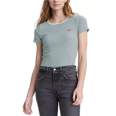 Levi's Women's Honey Ribbed Logo T-Shirt