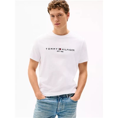 Embroidered Tommy Logo T-Shirt