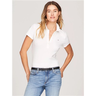 Slim Fit Stretch Cotton Polo