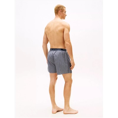 Tommy Logo Woven Boxer 3-Pack