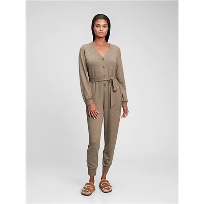 V-Neck Jumpsuit