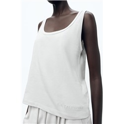 MINIMALIST SLOGAN TOP