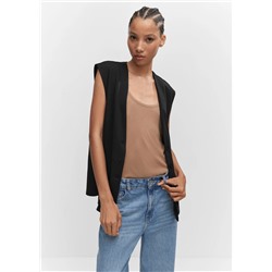 Chaleco recto oversize