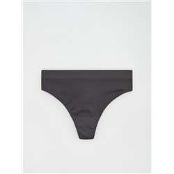Tangas aus Rippstrick-Jersey