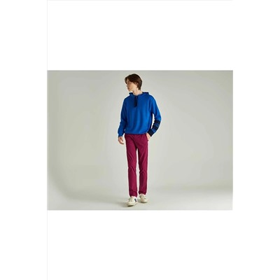 United Colors of Benetton Benetton Erkek Mix Jakar Detaylı Kapüşonlu Triko 122A1094K200D-912