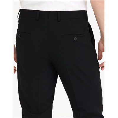 Siyah Ex. Slim Fit Kumaş Pantolon