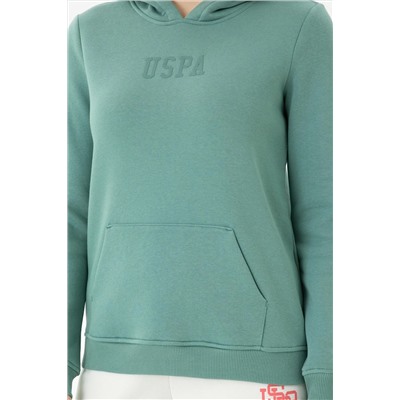 Kadın Mint Basic Sweatshirt
