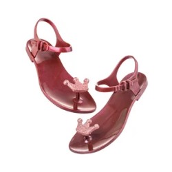 Сандалии Zhoelala Queen (Бордовые) / Zhoelala Queen (Burgundy)