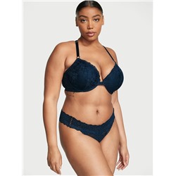 Lace Lace-Up Thong Panty