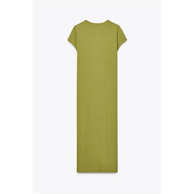 WASHED MIDI DRESS