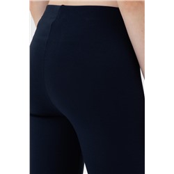 Kadın Lacivert Yüksek Bel Toparlayıcı Günlük Tayt