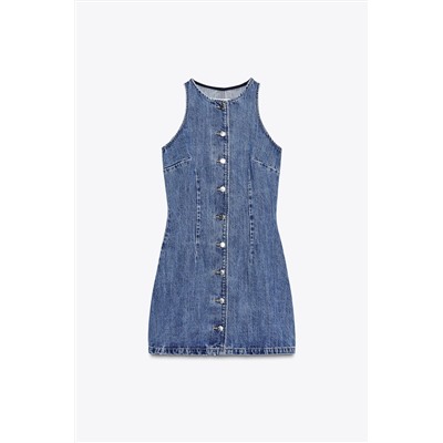 Z1975 DENIM MINI DRESS