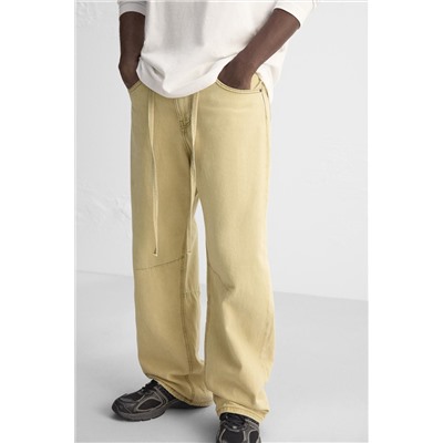 JEANS BAGGY FIT EFECTO ENCERADO