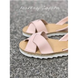 Zapatos Cruz-Yute rosa+PELLE- 2711 ROSE