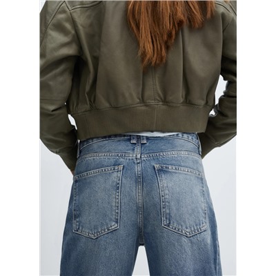Jeans rectos pinzas