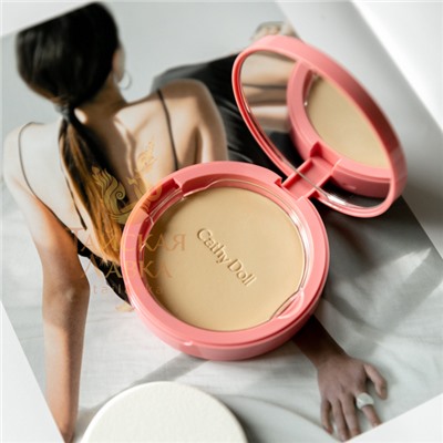CC-ПУДРА КОМПАКТНАЯ МАТИРУЮЩАЯ «SPEED WHITE» SPF40 PA+++ (24 СРЕДНИЙ БЕЖ) CATHY DOLL