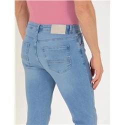 Açık Mavi Slim Fit Jean Pantolon