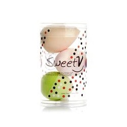 Набор из трех  косметических мини-спонжей  Sweet  / blender sponge mini set