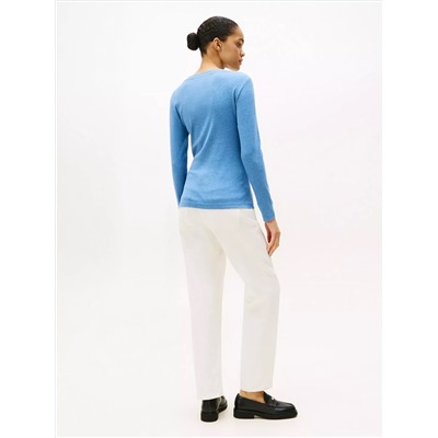 Long-Sleeve Crewneck Favorite T-Shirt