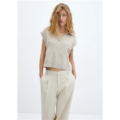 Pantalón recto pinzas REF. 57065810-CESAR-LM