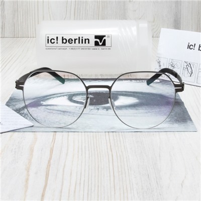 IB00038 - Оправа ic!Berlin M714 gun metal + футляр