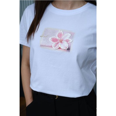 Футболка с  3D элементами  PREMIUM COTTON
