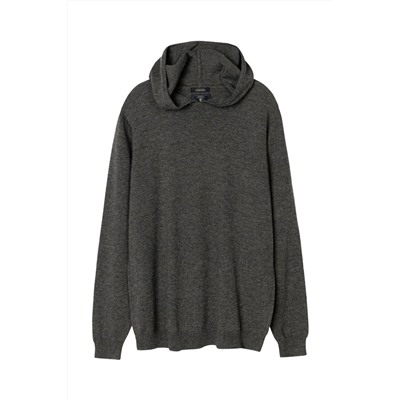 Sudadera de lana y cachemir Gris jaspeado