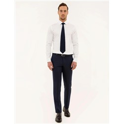 Beyaz Ex. Slim Fit Uzun Kollu Klasik Gömlek