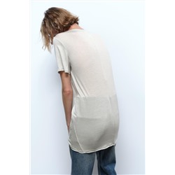 SEMI-SHEER T-SHIRT