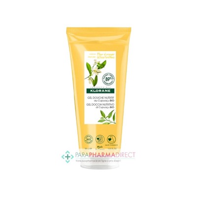 Klorane Cupuaçu Gel Douche Nutritif Fleur d'Oranger 200ml