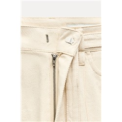 ZW COLLECTION STRAIGHT-LEG MID-RISE JEANS