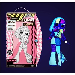 L.O.L. Surprise! O.M.G. Lights Angles Fashion Doll with 15 Surprises