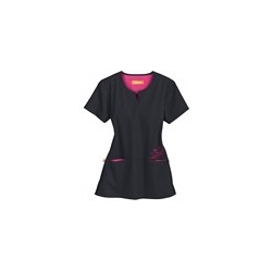 Orange Standard Scrubs Redondo Top