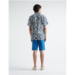 Chino Shorts, Men, Blue