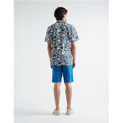 Chino Shorts, Men, Blue