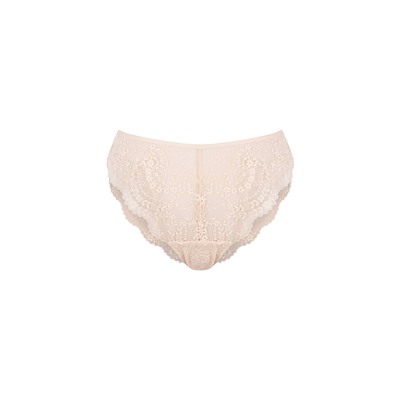 Braga clásica encaje nude