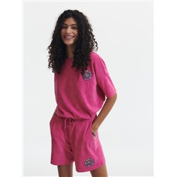 Shorts aus Sweatjersey