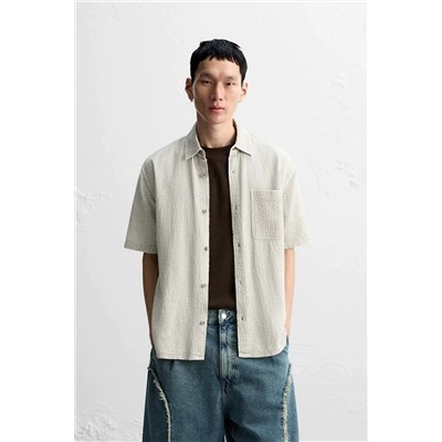 Мужская свободная рубашка casual   ZAR*A