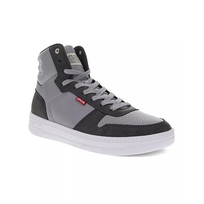 Levi's Men's Drive High Top Faux-Leather Lace-Up Sneakers