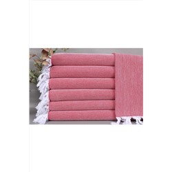 Kayra Export, Peştemal Kırmızı Çaydanlık Peştemalları El Peştemal 45x85 Cm Pamuk Bulaşık Bezi Hamam Peştemal