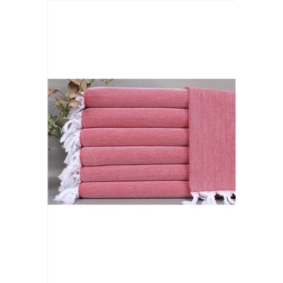 Kayra Export, Peştemal Kırmızı Çaydanlık Peştemalları El Peştemal 45x85 Cm Pamuk Bulaşık Bezi Hamam Peştemal