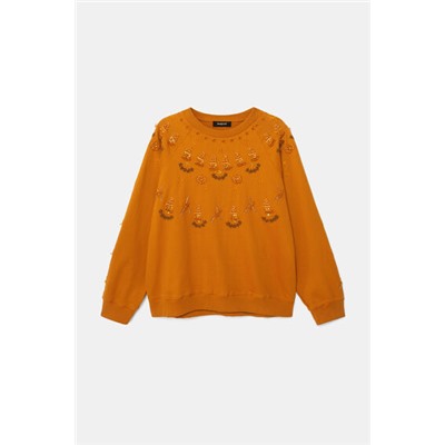 Sudadera felpa bordados